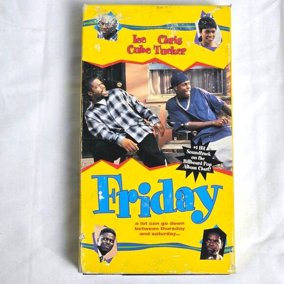 Friday VHS (1995) Ice Cube & Chris Tucker Comedy Classic - Picture 1 of 2